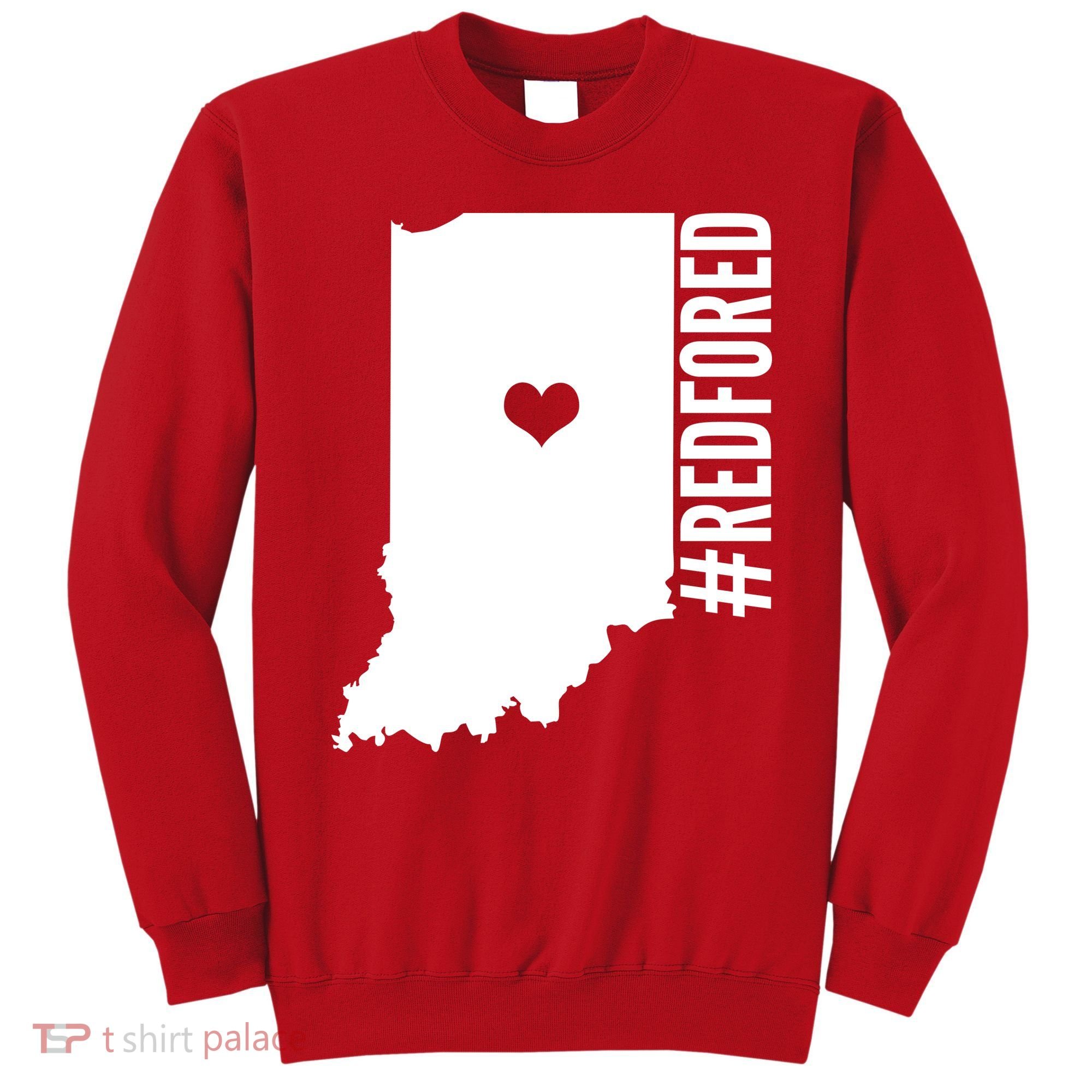 RED For ED Indiana Education Sweatshirt