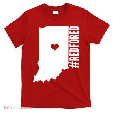 RED For ED Indiana Education T-Shirt