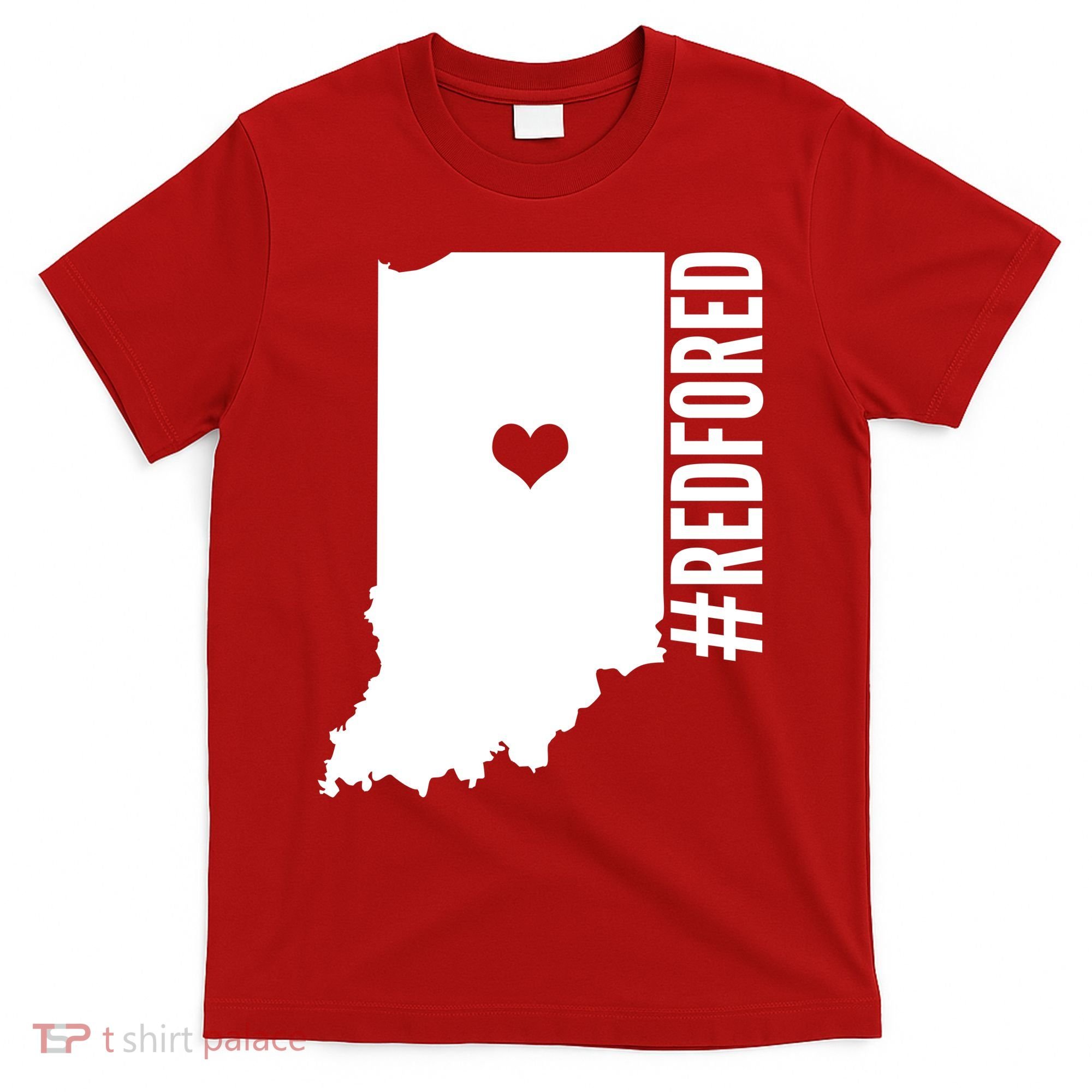 RED For ED Indiana Education T-Shirt
