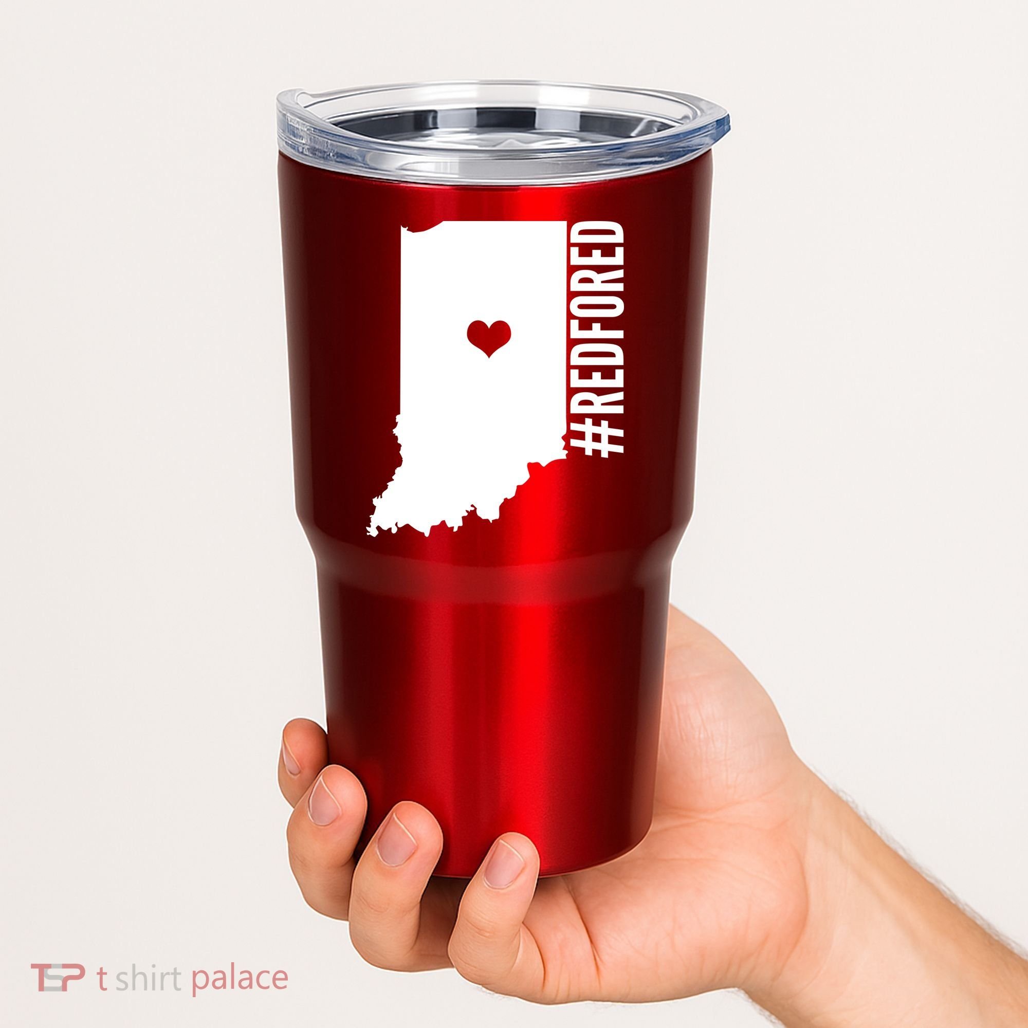RED For ED Indiana Education Tumbler