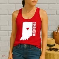 RED For ED Indiana Education Women's Tank Top thumb 2