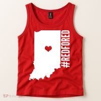RED For ED Indiana Education Tank Top thumb 2
