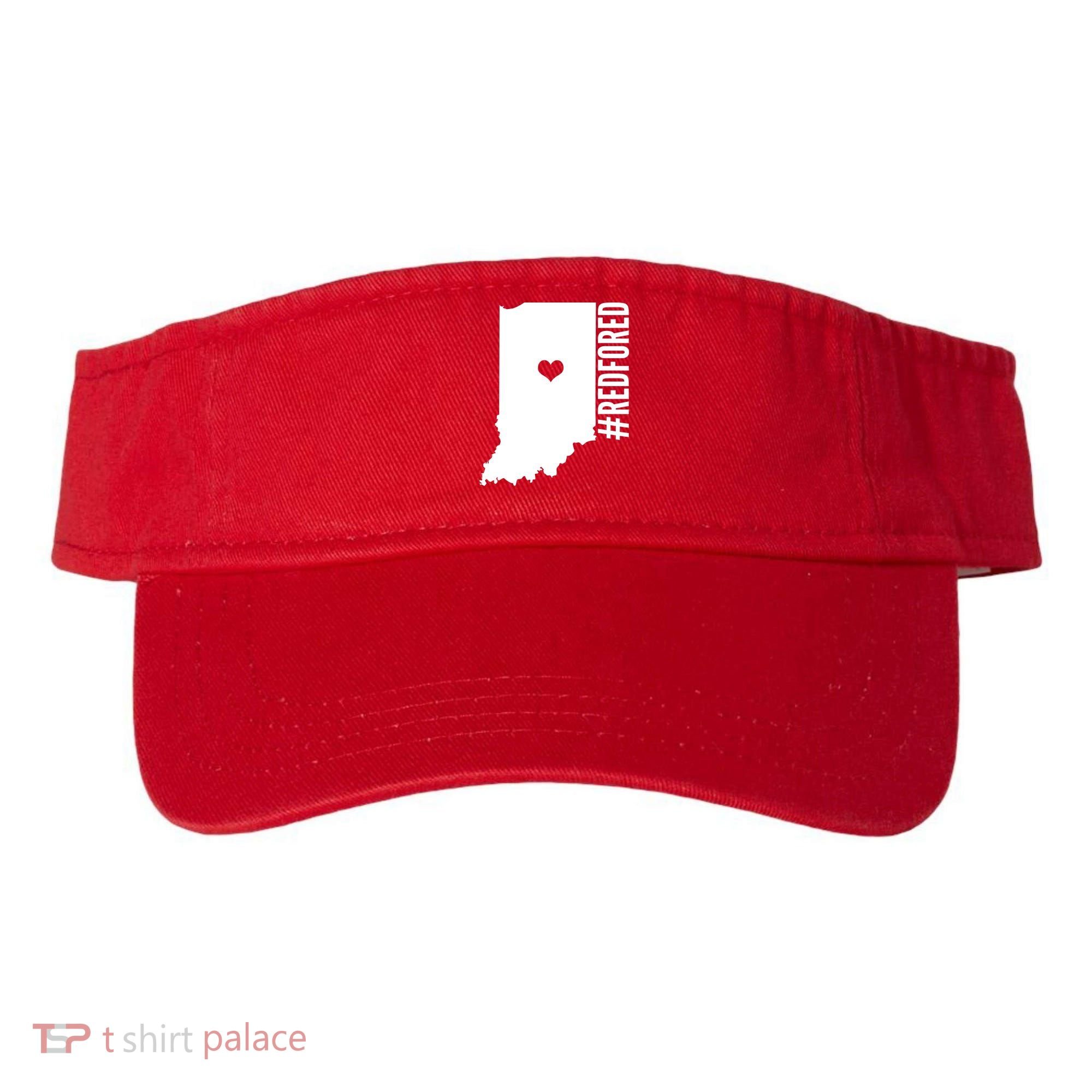 RED For ED Indiana Education Visor