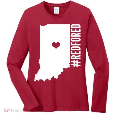 RED For ED Indiana Education Women's Long Sleeve Shirt