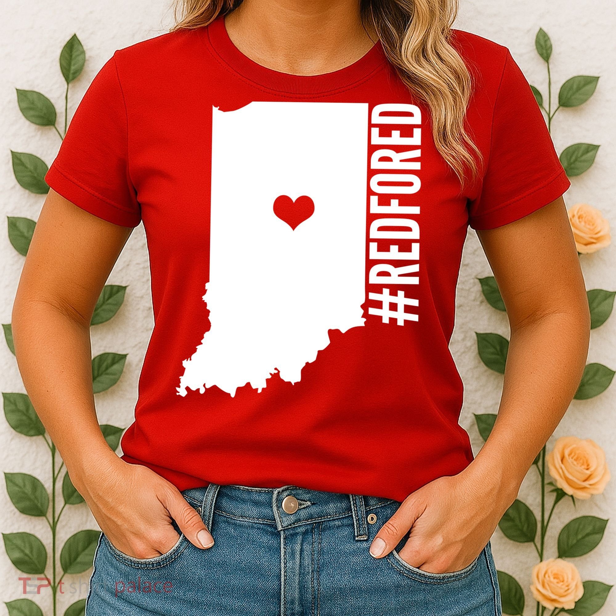 RED For ED Indiana Education Women's T-Shirt