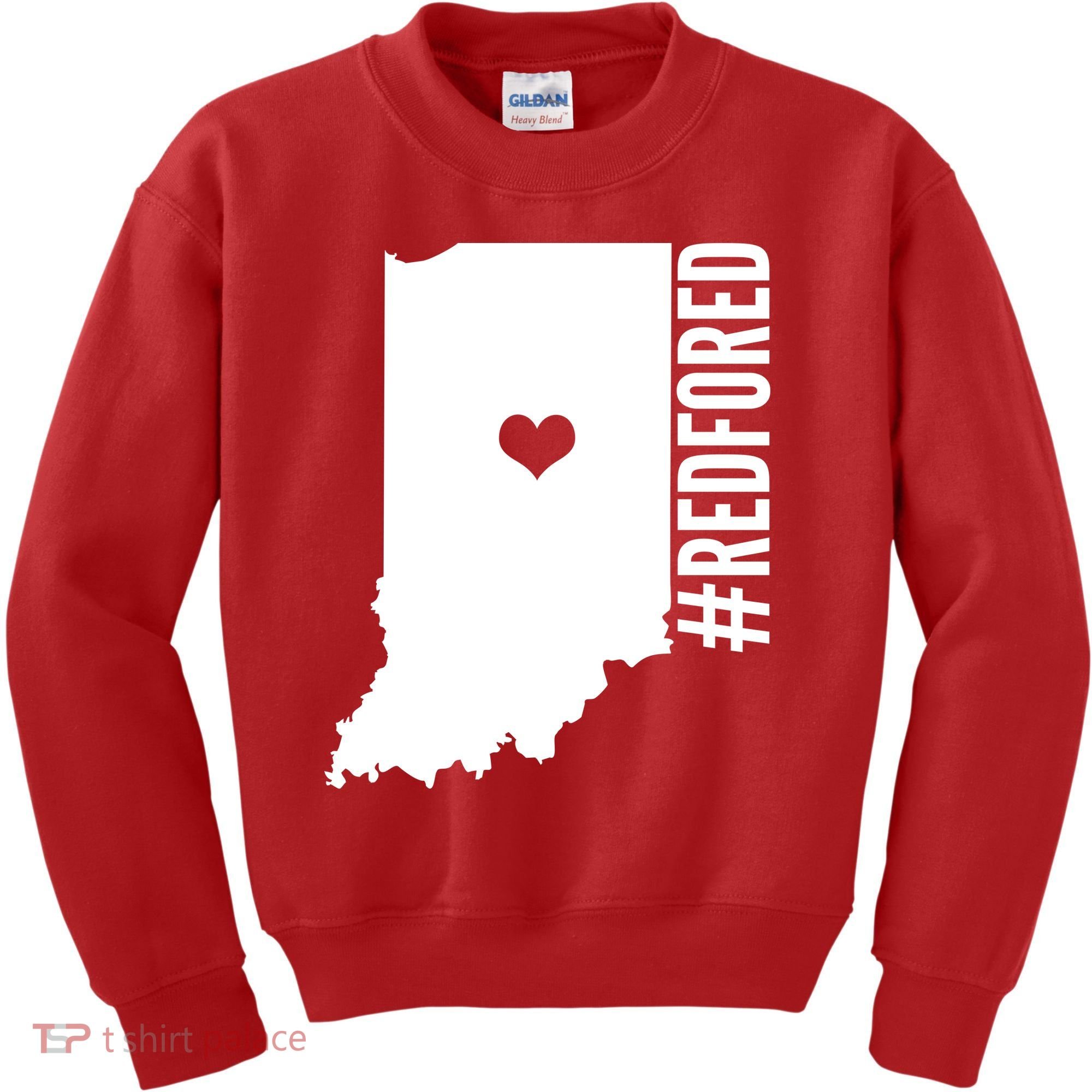 RED For ED Indiana Education Kids Sweatshirt