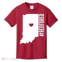 RED For ED Indiana Education Kids T-Shirt thumb 0