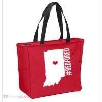 RED For ED Indiana Education Tote Bag thumb 2