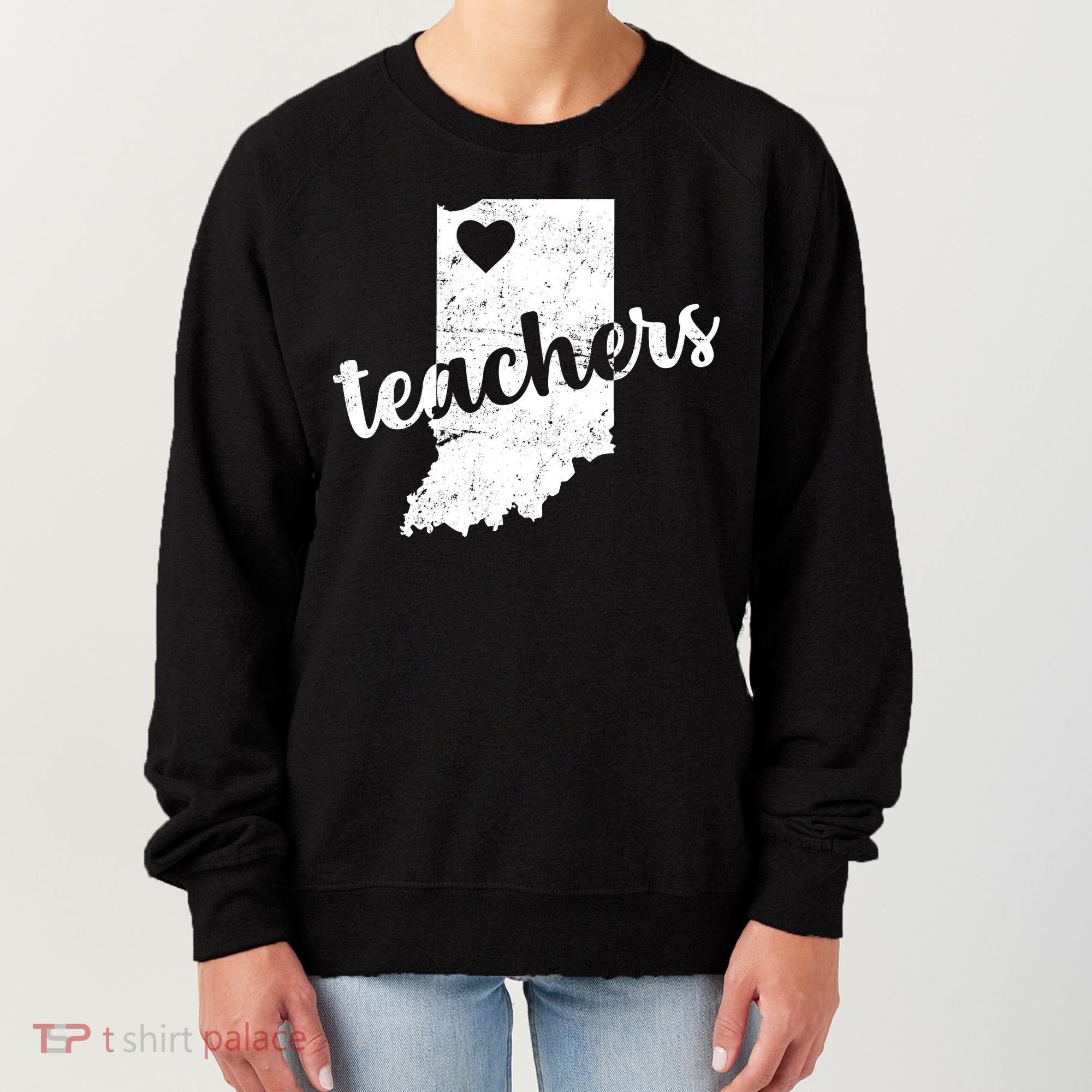 Red For Ed Indiana Teachers Women's Sweatshirt