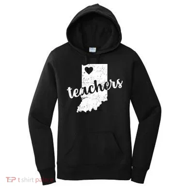 Red For Ed Indiana Teachers Women's Hoodie