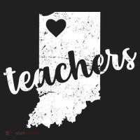 Red For Ed Indiana Teachers Golf Towel thumb 3
