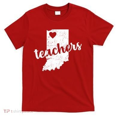 Red For Ed Indiana Teachers T-Shirt