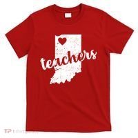 Red For Ed Indiana Teachers T-Shirt thumb 0