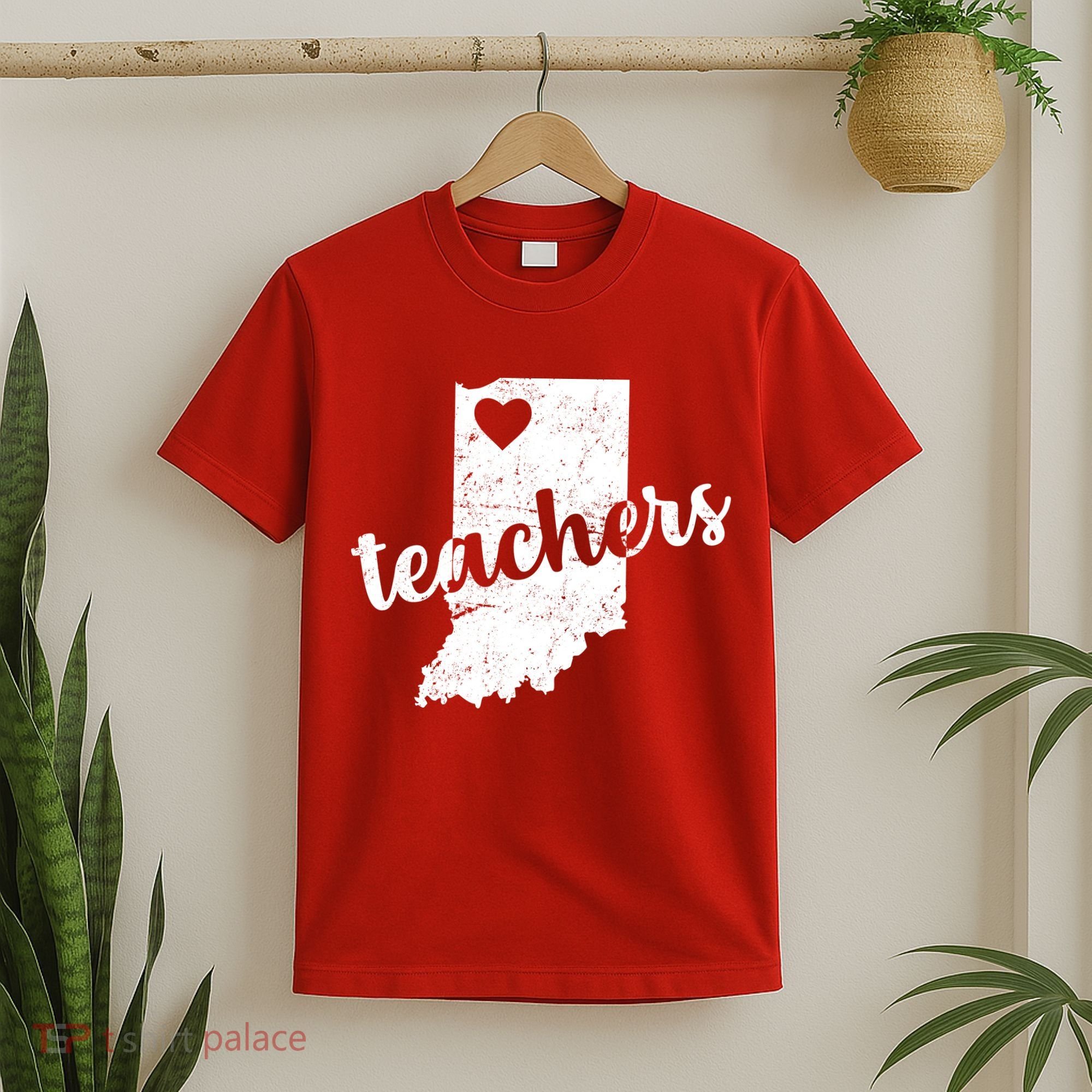 Red For Ed Indiana Teachers T-Shirt