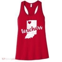 Red For Ed Indiana Teachers Women's Tank Top thumb 0