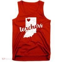 Red For Ed Indiana Teachers Tank Top thumb 0