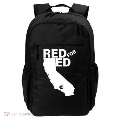 Red For Ed LA California  Backpack
