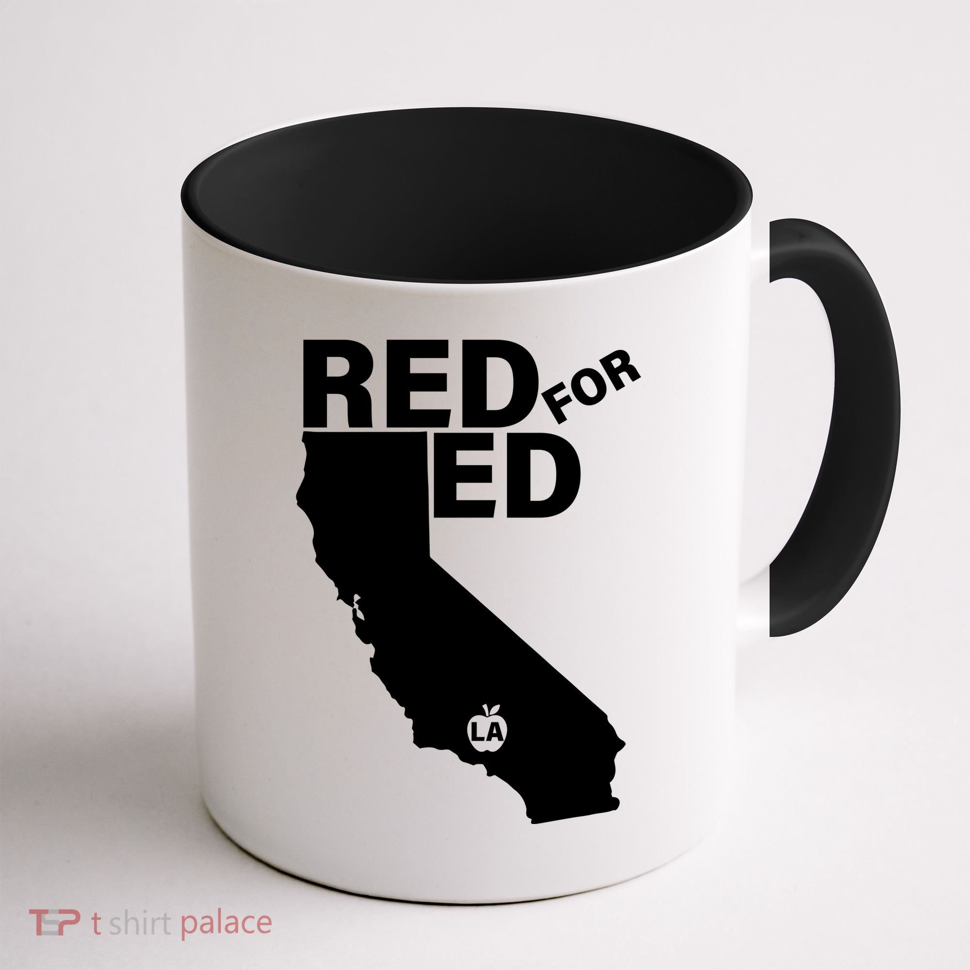 Red For Ed LA California  Coffee Mug