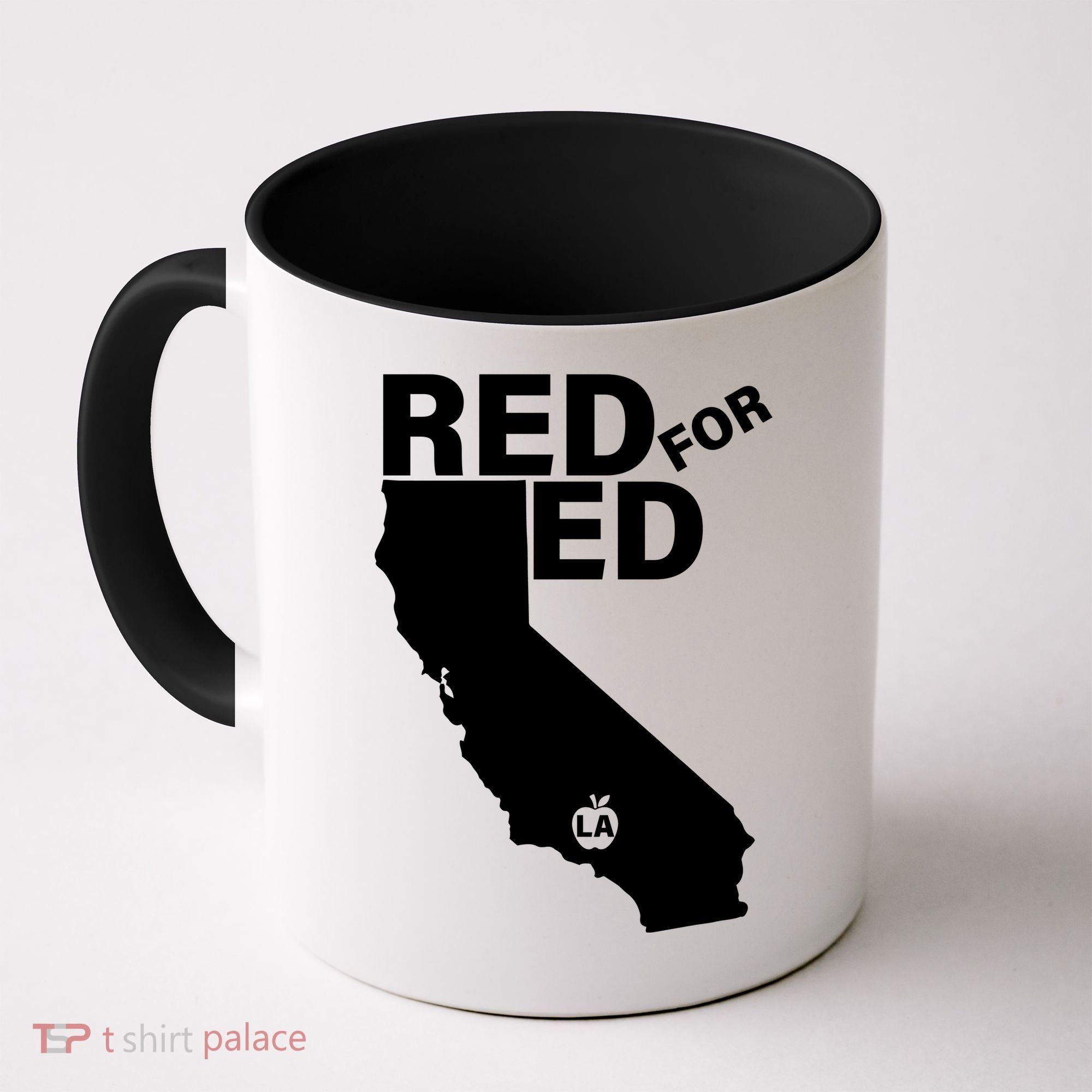 Red For Ed LA California  Coffee Mug