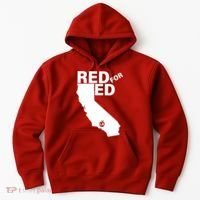 Red For Ed LA California  Hoodie thumb 0