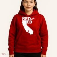 Red For Ed LA California  Hoodie thumb 5