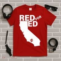 Red For Ed LA California  T-Shirt thumb 5