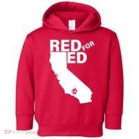 Red For Ed LA California  Toddler Hoodie thumb 0