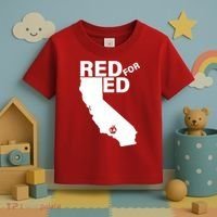 Red For Ed LA California  Toddler T-Shirt thumb 3