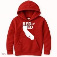 Red For Ed LA California  Kids Hoodie thumb 0