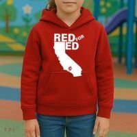 Red For Ed LA California  Kids Hoodie thumb 3