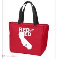 Red For Ed LA California  Tote Bag thumb 3