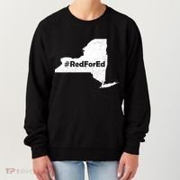 Red For Ed New York Women's Sweatshirt thumb 0