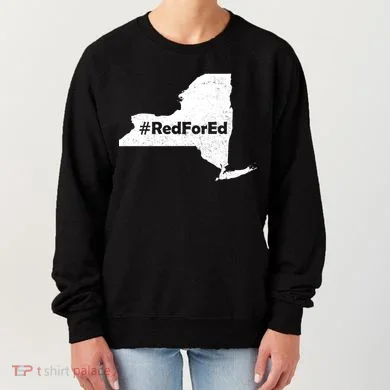 Red For Ed New York Women's Sweatshirt