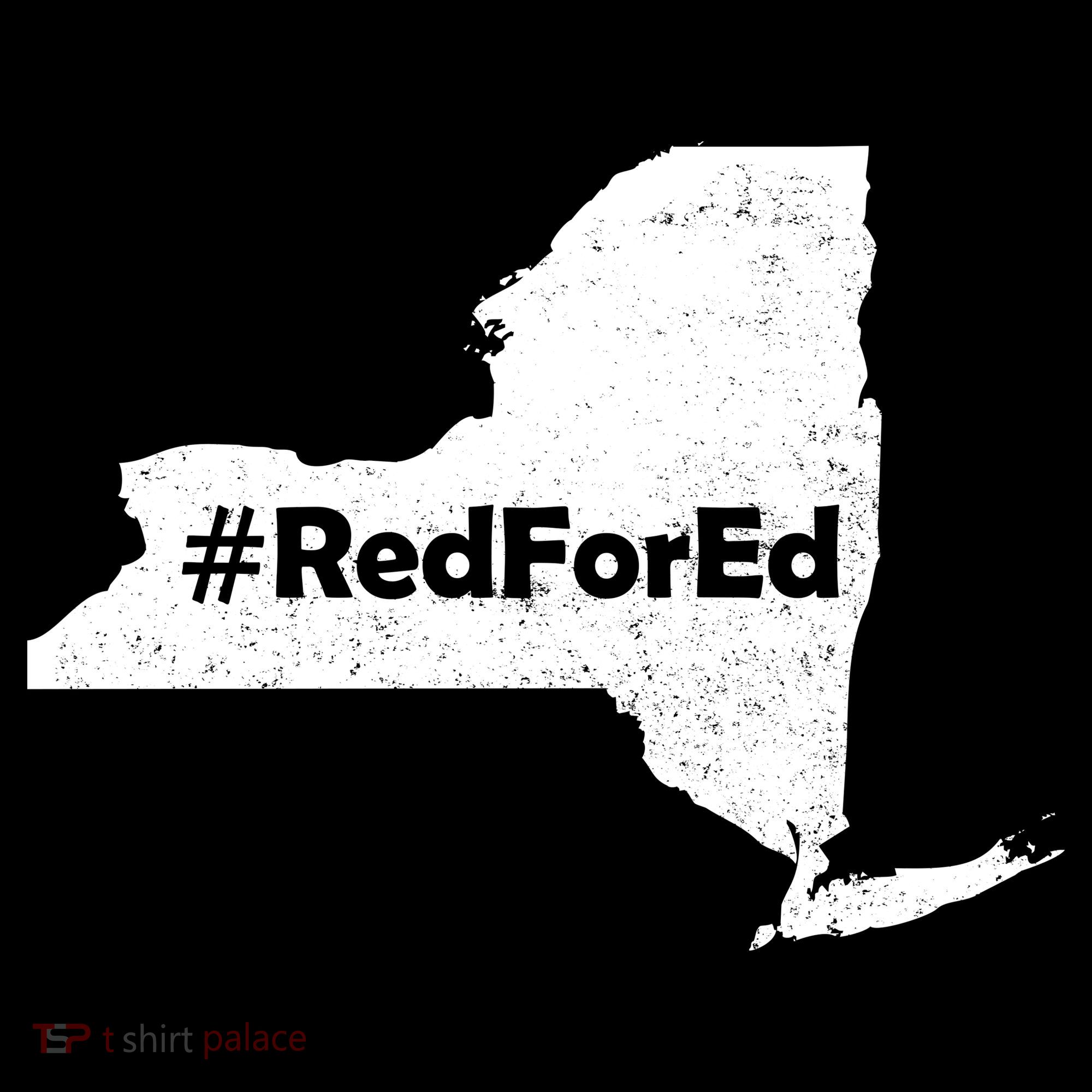 Red For Ed New York Bucket Hat