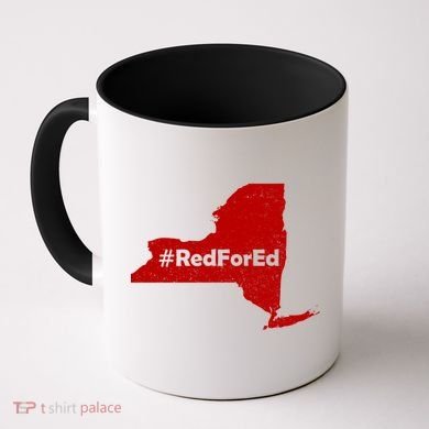 Red For Ed New York Coffee Mug