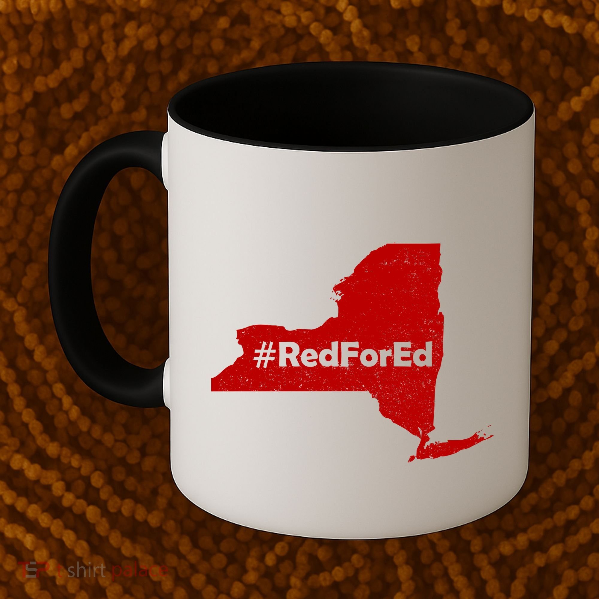 Red For Ed New York Coffee Mug