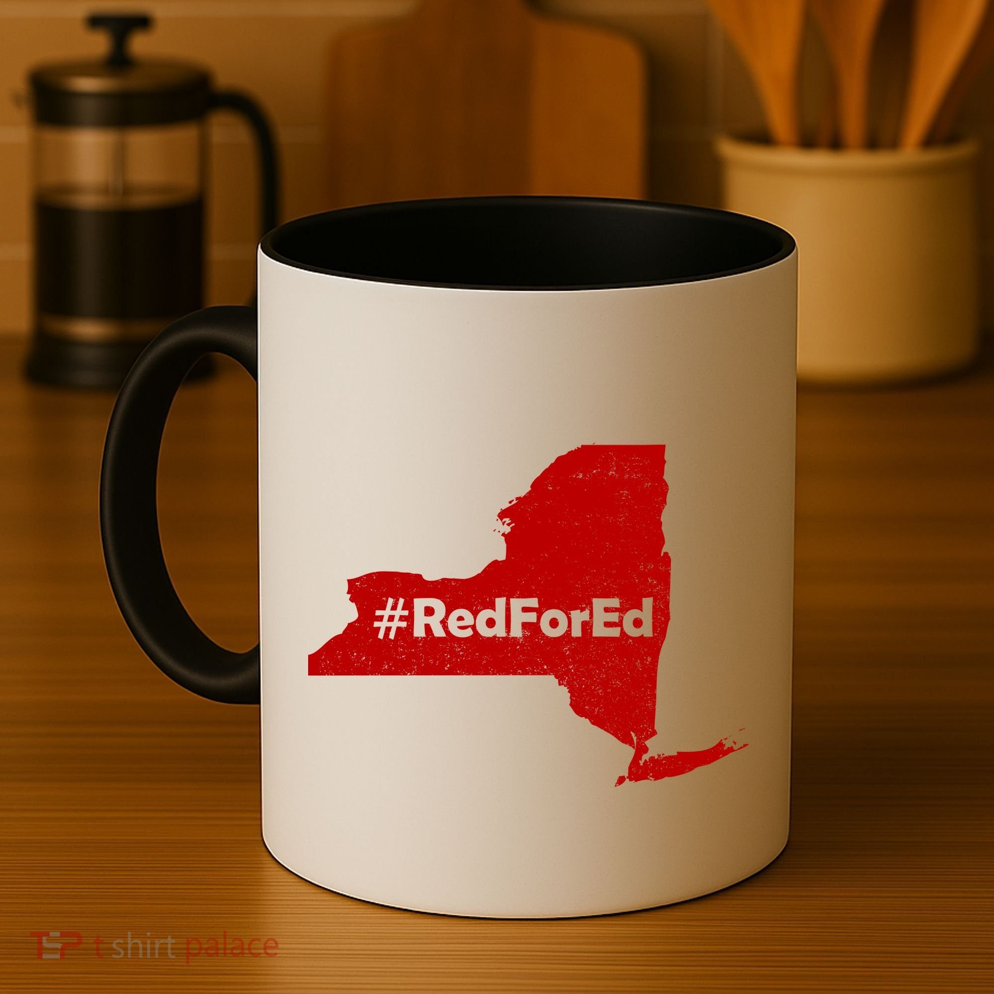 Red For Ed New York Coffee Mug