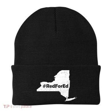 Red For Ed New York Beanie