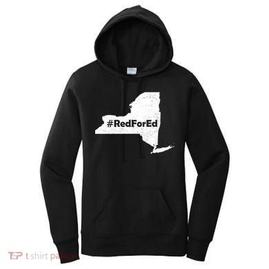 Red For Ed New York Women's Hoodie