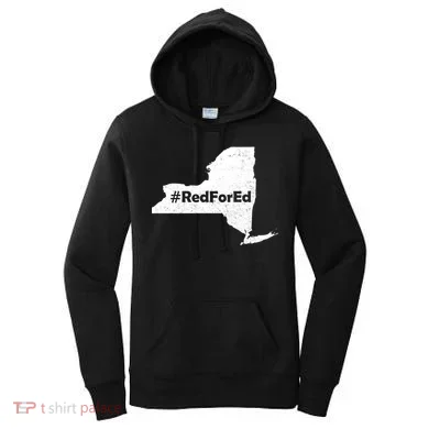 Red For Ed New York Women's Hoodie