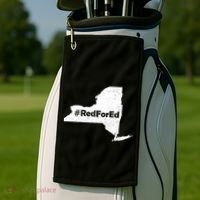 Red For Ed New York Golf Towel thumb 2