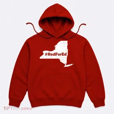 Red For Ed New York Hoodie