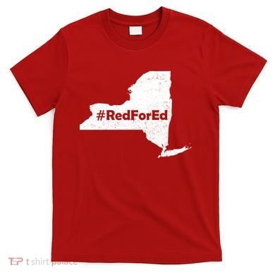 Red For Ed New York T-Shirt