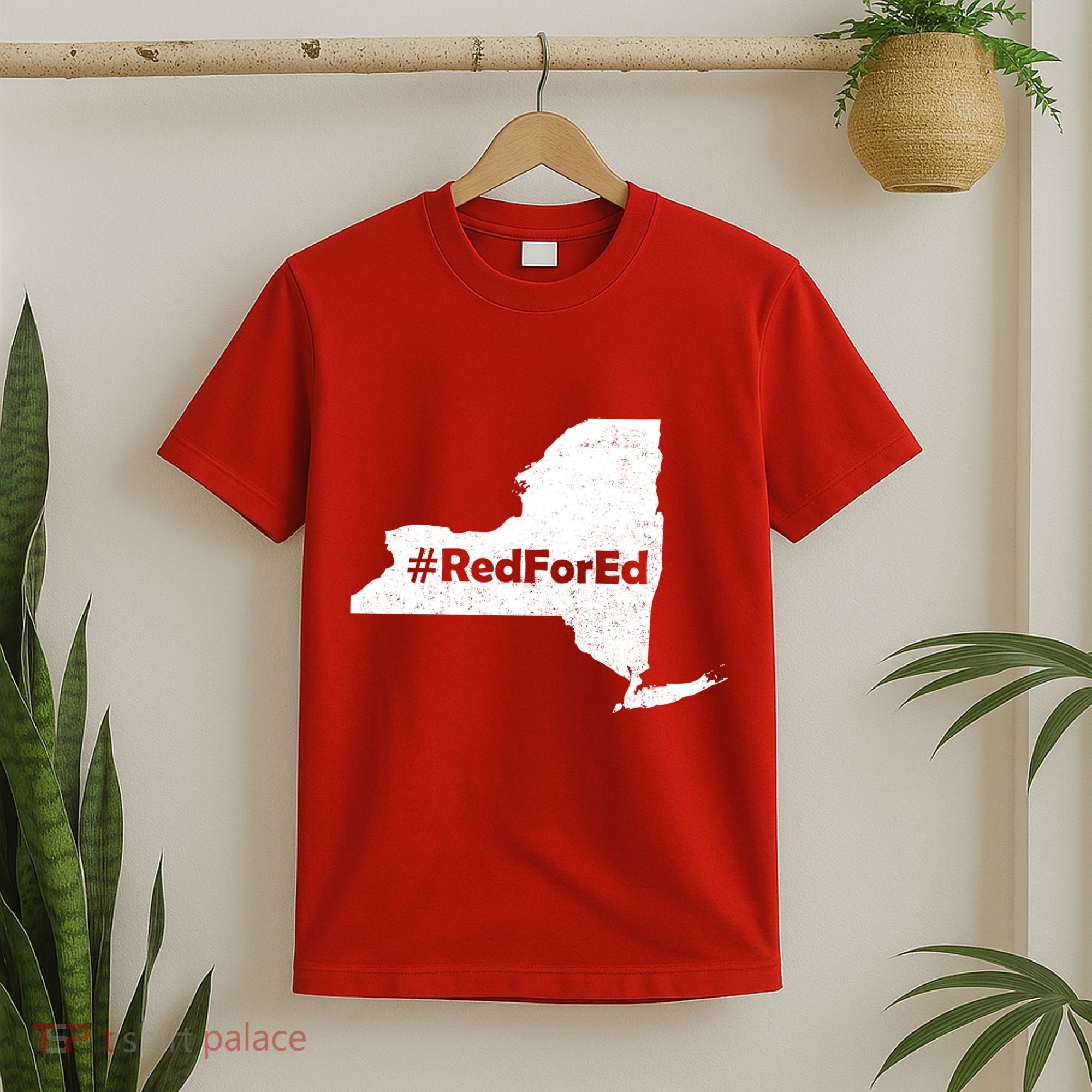Red For Ed New York T-Shirt