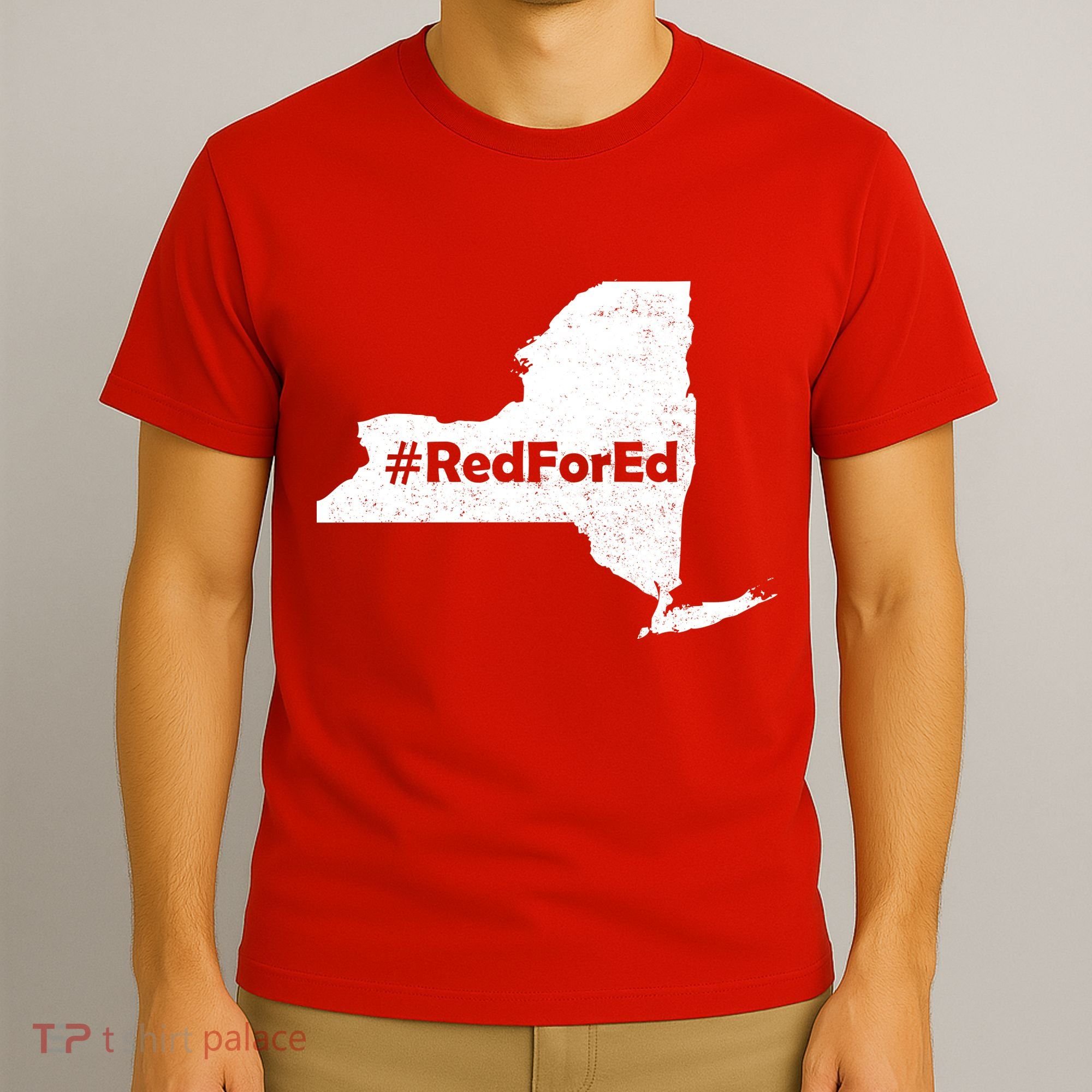 Red For Ed New York T-Shirt