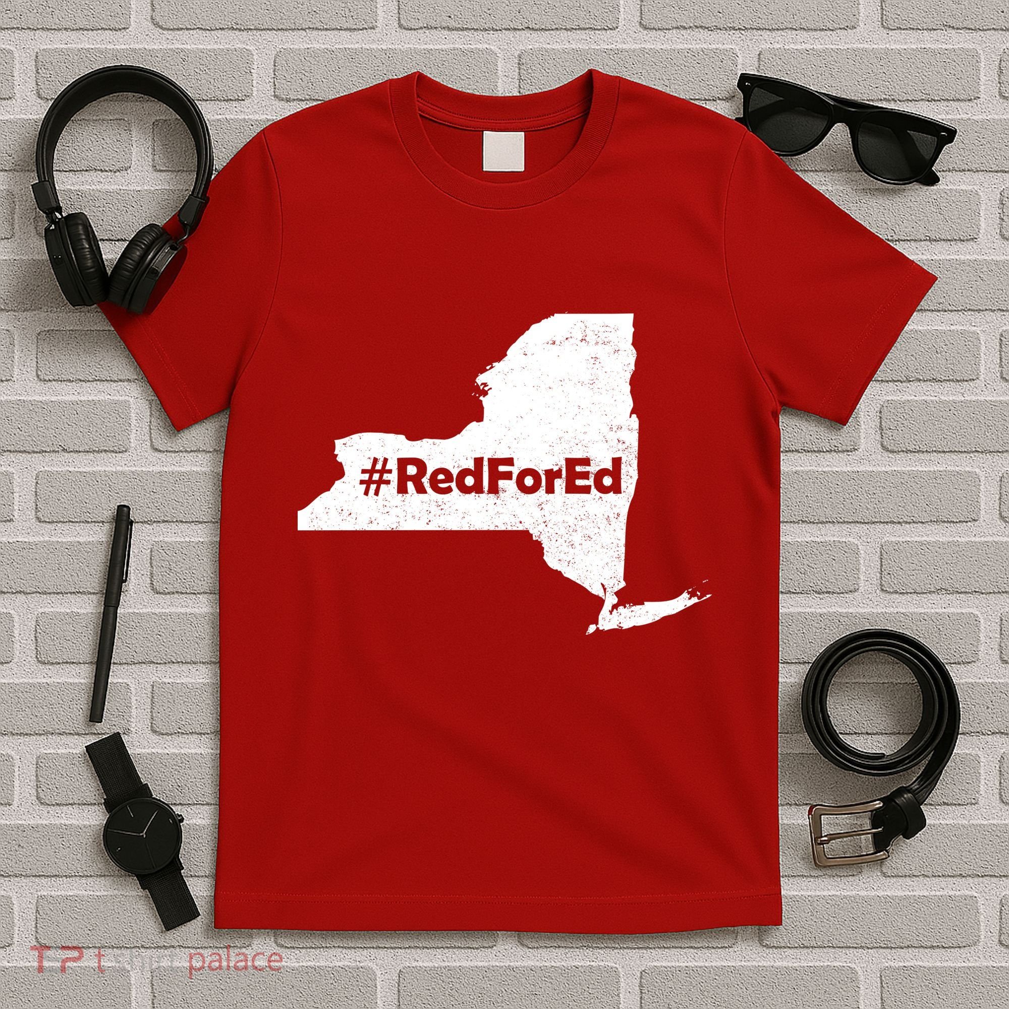 Red For Ed New York T-Shirt