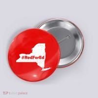 Red For Ed New York Button thumb 0