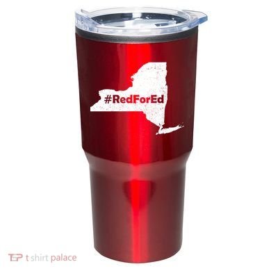 Red For Ed New York Tumbler