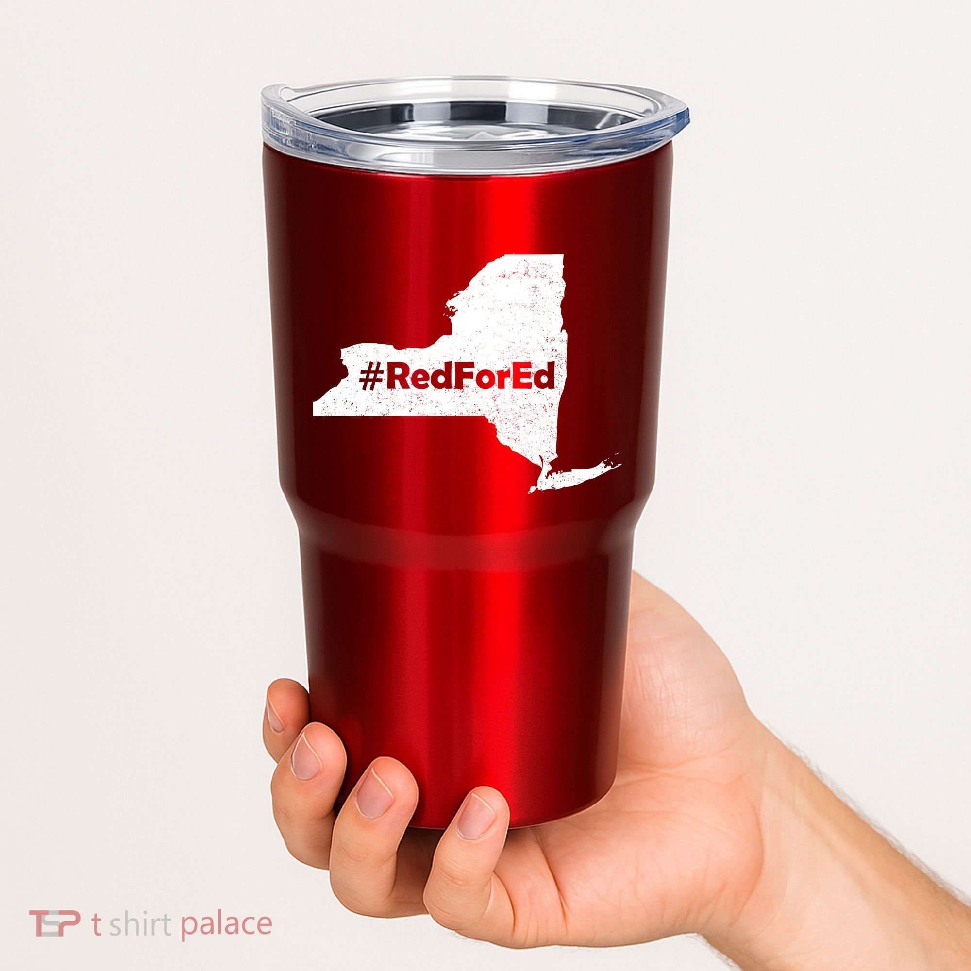 Red For Ed New York Tumbler