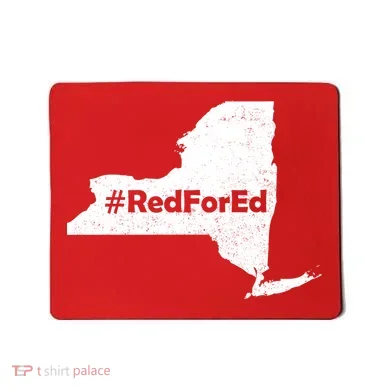 Red For Ed New York Mousepad